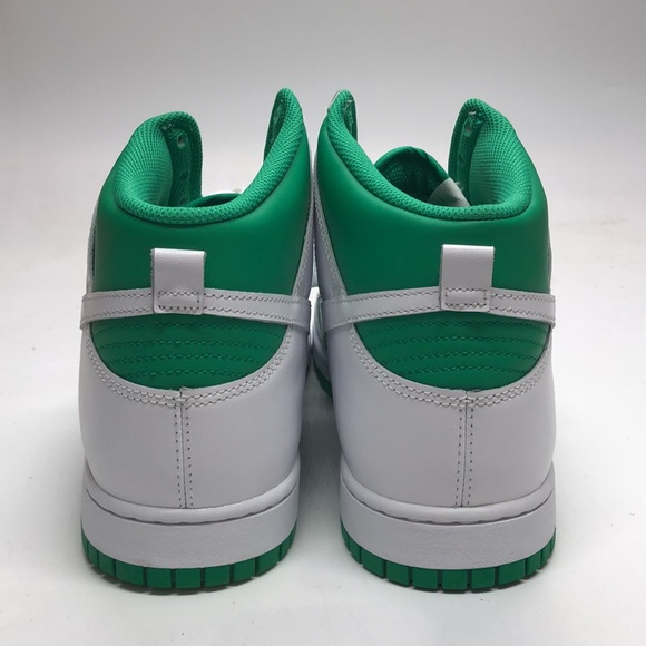 Men’s Nike Dunk Hi White/Green DV0829-300 USED Tried On Size 14 - Picture 4 of 13